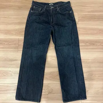 AURALEE 오라리 스테디셀러 하드 트위스트 5P 데님 OVY