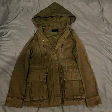 y2k AVIREX 2way 밀리터리 자켓 테일러드 후드티