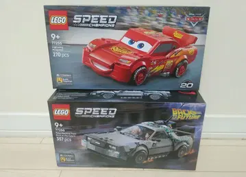 LEGO 77256 77255 묶음 판매 데로리안 맥퀸