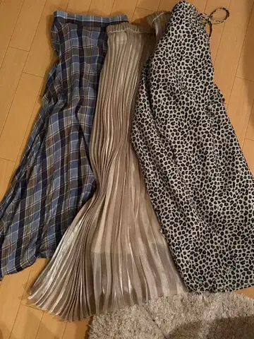 롱 스커트 3종 세트