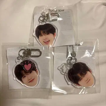준규 희노락 treasure 얼굴 아크릴 키링 캡슐 토이