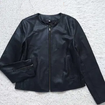 무인양품 가죽 자켓 양가죽 램 가죽 블랙 L 라이더스