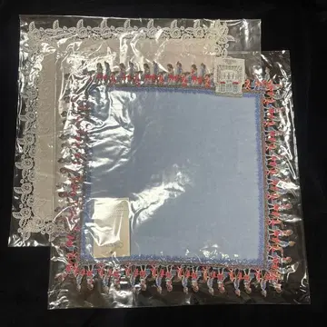 치카자와 레이스 쇼핑 블루 동백 까멜리아 연핑크 2점