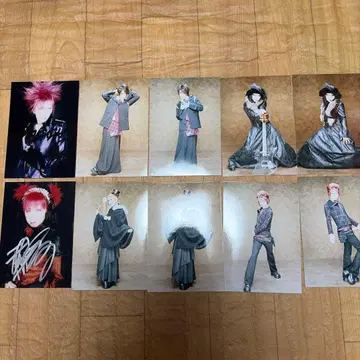 Aioria 미산 프로젝트 사진 10장 세트 사인 포함