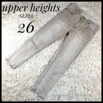 [새상품급] upper heights SEPIA 세피아 데미지 가공 26