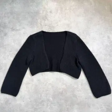 [ FOXEY ] 캐시미어 실크 니트 볼레로 블랙 38 일본제 포멀