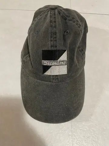 Descendant 다크 그레이 야구 모자