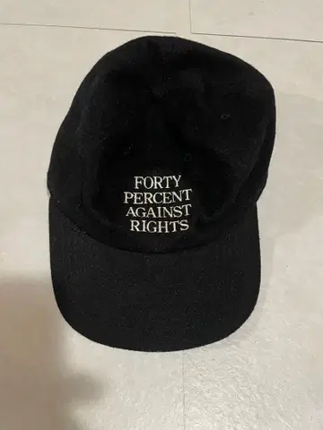 FPAR 블랙 야구 모자