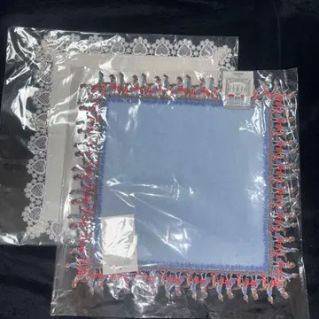 치카자와 레이스 손수건 타월 손수건 쇼핑 하트 2점