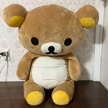 리락쿠마 푹신 봉제 인형 특대 사이즈 산엑스 100cm