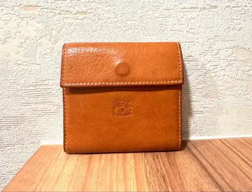 일비종떼 천연 가죽 3단 폴더형 지갑