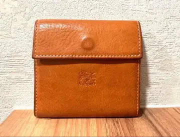 일비종떼 천연 가죽 3단 폴더형 지갑