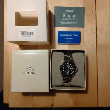 오리엔트 자동 와인딩 손목시계 마코