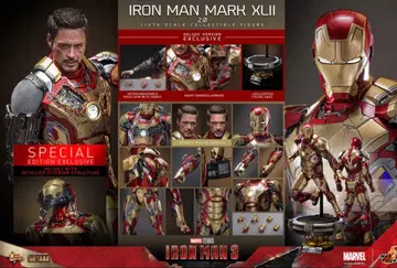 핫토이즈 MMS759D66b 아이언맨 마크42 DX 2.0 보너스 포함