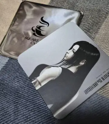FF7 25주년 기념 콜라보 카페 티파 코스터