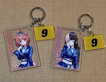 브이스포! 타치바나 히나노 유메노 아카리 아크릴 키링