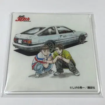 머리글자D KARATZ 콜라보 아크릴 코스터 팝업 후지와라 타쿠미