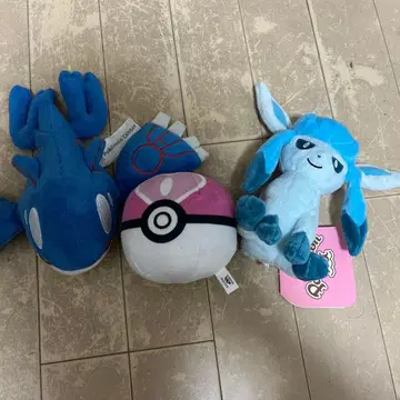 포켓몬 fit 글레이시아, 가이오가 러브러브볼 봉제 인형