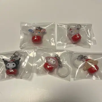 메지루시 액세서리 산리오 딸기 5점