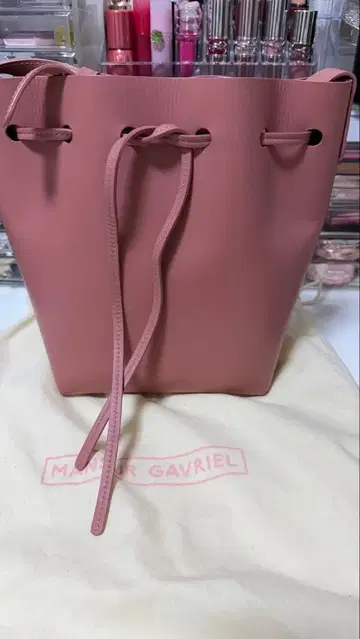 MANSUR GAVRIEL 핑크 버킷 백