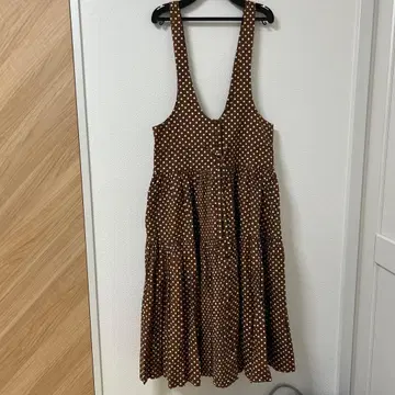 잉게보그 도트 오버롤 스커트