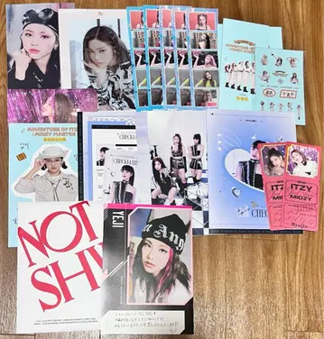 ITZY 종이류 묶음 판매