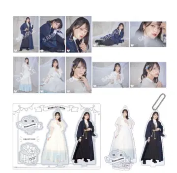 사사키 마이카 생탄 굿즈 2023 아크릴 스탠드 브로마이드 풀세트