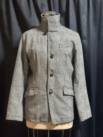 2way 체크 무늬 자켓