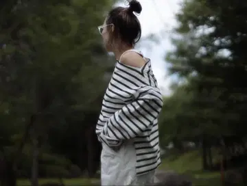 k3&Co 비대칭 보더 티셔츠 reiko kojima