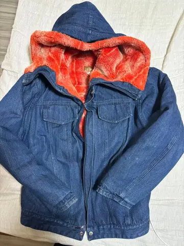 초레어 EVISU 데님 보아 자켓