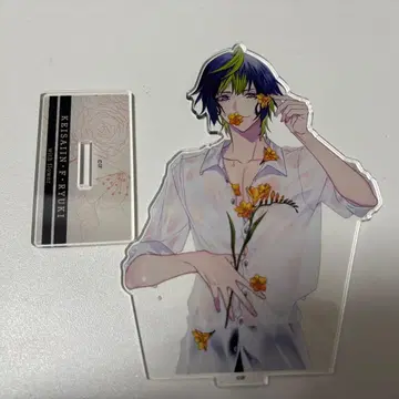 케이사이인 F 류키 큐피파라 아크릴 스탠드 with flower