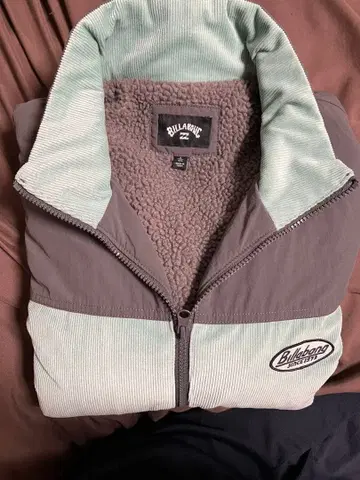 Billabong 플리스 자켓 그레이 민트