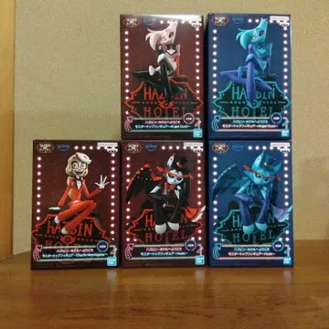 해즈빈 호텔에 오신 것을 환영합니다 모니터 탑 피규어 5개 세트