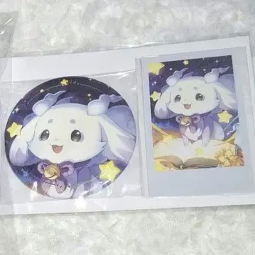 [ 오늘만 가격 인하 중 ] 룬룬 생일 캔뱃지 폴라로이드풍 카드