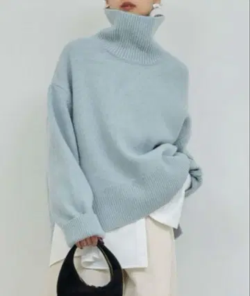 GALLARDAGALANTE 울 터틀 풀오버