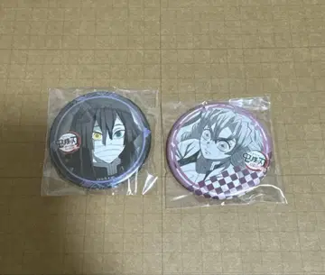 귀멸의 칼날 다이닝 오타노시미 복권 캔뱃지 칸로지 미츠리 이구로 오바나이