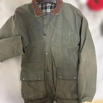 바버풍 오일드 자켓