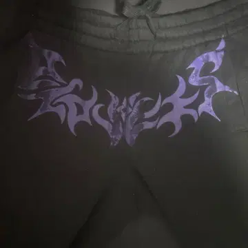 ENDLESS MADE 재판매 없음 보라색 스웨트 팬츠