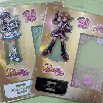 프리큐어 애니버서리 아크릴 스탠드 큐어 블랙 큐어 화이트 20주년