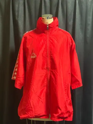 90s kappa 나일론 자켓 레드