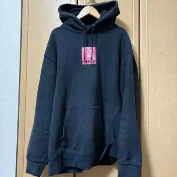 XLARGE 후디 블랙 XL