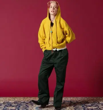 앰버 그리 멕시칸 후디 니트 풀오버 후드티