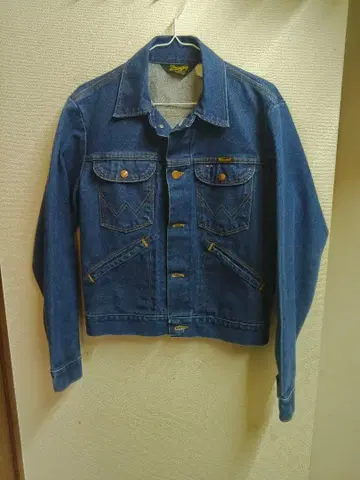 70s-80s Wrangler 데님 자켓 7412 size 36