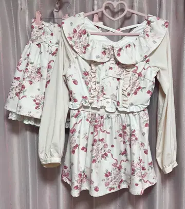 리즈리사 스트로베리 셋업 핑크