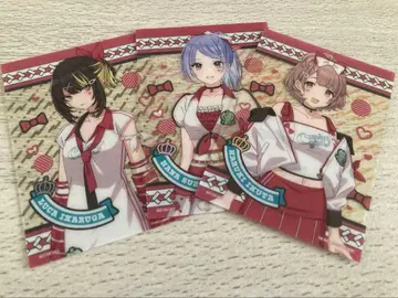 샤니마스 x TSUTAYA 클리어 카드 코메틱 루카 하나 하루키