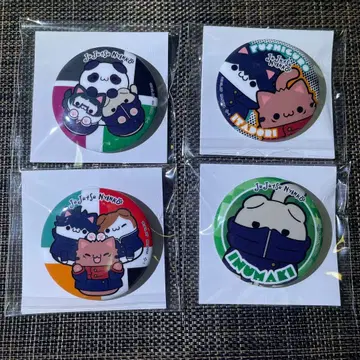 주술회전 주술냥코 캔뱃지 컬렉션 묶음 판매