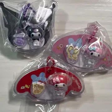 산리오 캐릭터즈 패키지 참 3세트 마이멜로디 x 2 쿠로미