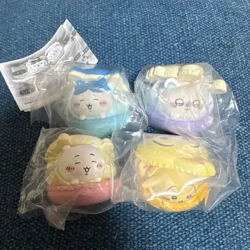 치이카와 캐릭터 마카롱 하치와레 치이카와 모몽가 토끼 컴프 세트