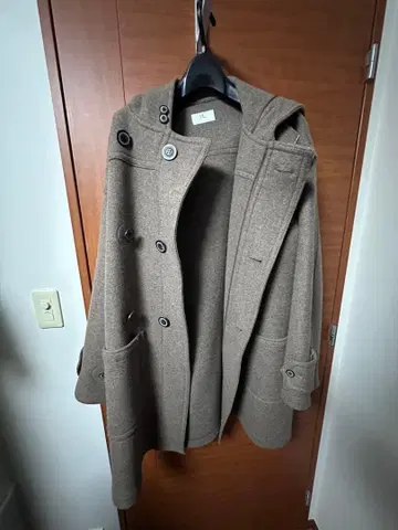 HERILL 더플 코트 L 브라운