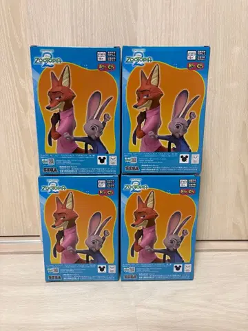 주토피아2 ACT/CUT 프리미엄 피규어 주디&닉 4개 세트